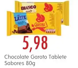 Epa Chocolate Garoto Tablete Sabores oferta