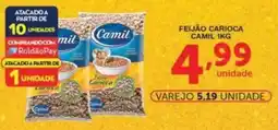 Roldão Feijão carioca camil oferta