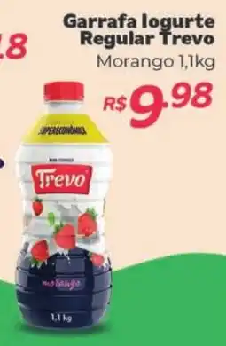 Epa Garrafa logurte Regular Trevo Morango oferta