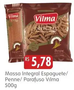 Epa Massa Integral Espaguete/ Penne/ Parafuso Vilma oferta