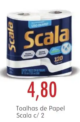 Epa Toalhas de Papel Scala c/ 2 oferta