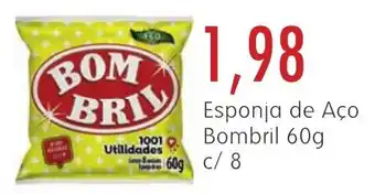 Epa Esponja de Aço Bombril c/8 oferta