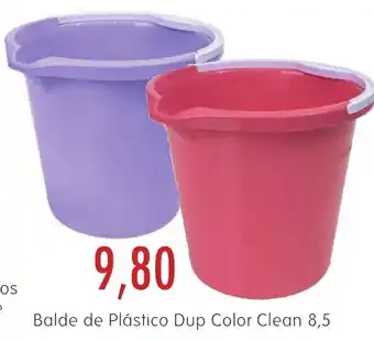 Epa Balde de Plástico Dup Color Clean 8,5 oferta