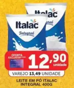 Roldão LEITE EM PÓ ITALAC INTEGRAL oferta