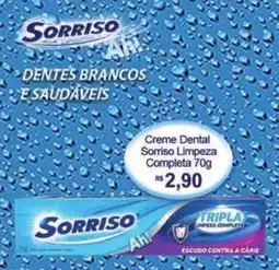 Epa Creme Dental Sorriso Limpeza Completa oferta