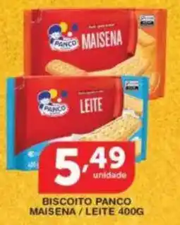 Roldão BISCOITO PANCO MAISENA LEITE oferta