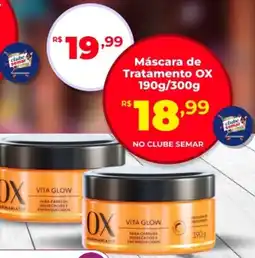 Semar Supermercado Máscara de Tratamento OX oferta