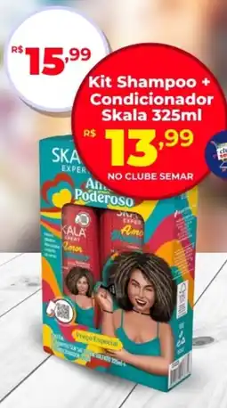 Semar Supermercado Kit Shampoo + Condicionador Skala oferta