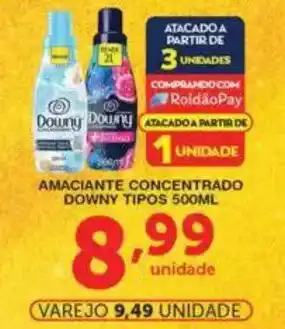 Roldão Amaciante concentrado downy tipos oferta