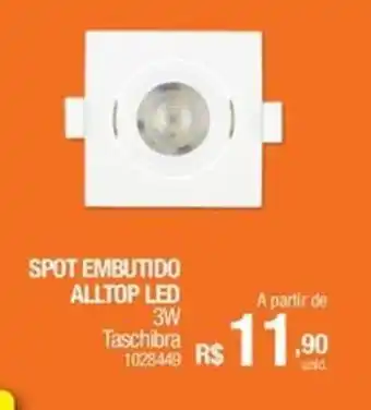 Milium Spot embutido alltop led 3w oferta