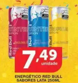 Roldão Energético red bull sabores lata oferta