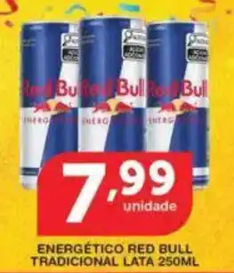 Roldão Energético red bull tradicional lata oferta