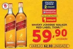 Roldão Whisky johnnie walker red label oferta