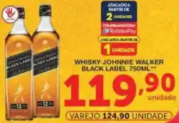 Roldão Whisky johnnie walker black label oferta