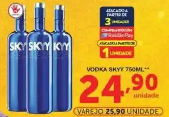 Roldão Vodka skyy oferta