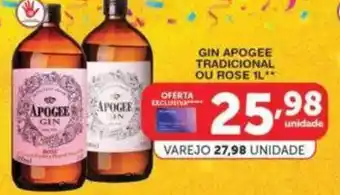 Roldão Gin apogee tradicional ou rose oferta