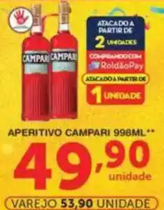 Roldão Aperitivo campari oferta