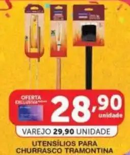 Roldão Utensílios para churrasco tramontina oferta