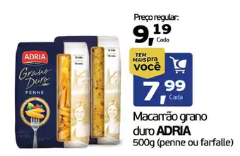 Cometa Supermercados Macarrão grano duro ADRIA oferta