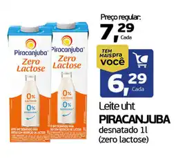 Cometa Supermercados Leite uht PIRACANJUBA desnatado oferta