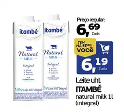 Cometa Supermercados Leite uht ПTAMBÉ natural milk (integral) oferta