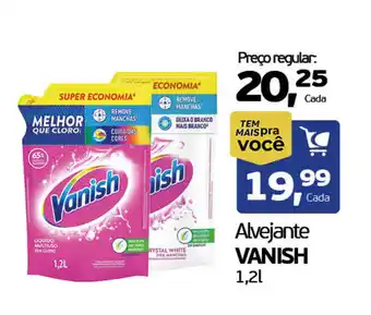 Cometa Supermercados Alvejante VANISH oferta