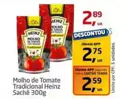 Tenda Atacado Heinz - molho de tomate tradicional oferta