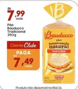 Supper Rissul Bauducco - pão tradicional oferta