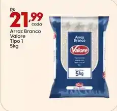 Supper Rissul Valore - arroz branco tipo 1 oferta