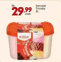 Supper Rissul Trivialy - sorvete oferta