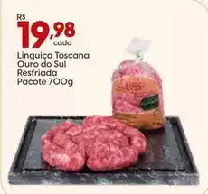 Supper Rissul Linguiça toscana ouro do sul resfriada oferta