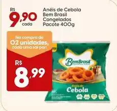 Supper Rissul Bem brasil - anéis de cebola congelados oferta