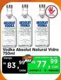 Max Atacadista Absolut - vodka natural vidro oferta