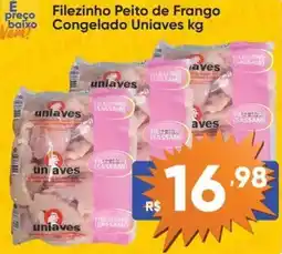 Atacado Vem Filezinho Peito de Frango Congelado Uniaves oferta