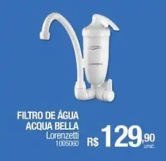 Milium Filtro de água acqua bella oferta