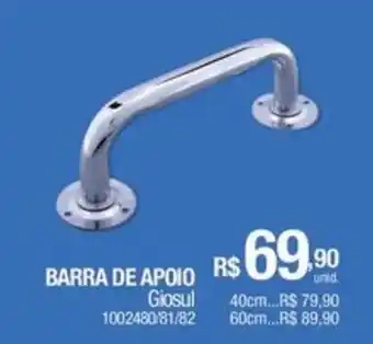 Milium Barra de apoio oferta