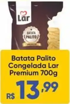 Atacado Vem Batata Palito Congelada Lar Premium oferta