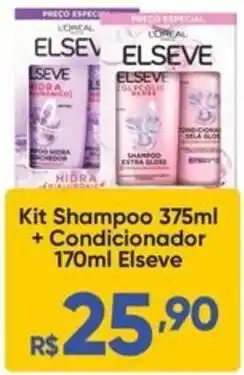 Atacado Vem Kit Shampoo + Condicionador Elseve oferta