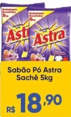 Atacado Vem Sabão Pó Astra Sachê oferta