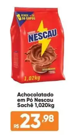 Atacado Vem Achocolatado em Pó Nescau Sachê oferta