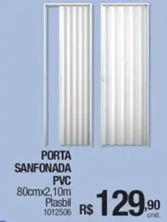 Milium Porta sanfonada pvc oferta