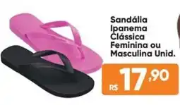 Atacado Vem Sandália Ipanema Clássica Feminina ou Masculina Unid. oferta