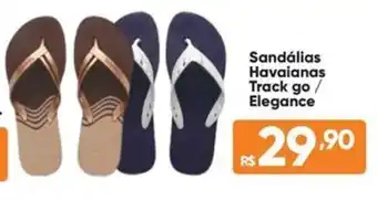 Atacado Vem Sandálias Havaianas Track go/ Elegance oferta