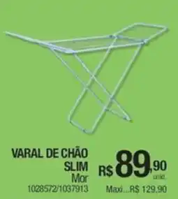 Milium Varal de chão slim oferta