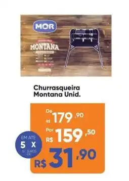 Atacado Vem Churrasqueira Montana Unid. oferta