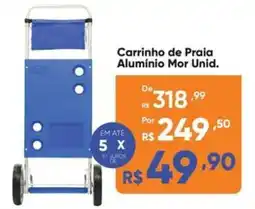 Atacado Vem Carrinho de Praia Alumínio Mor Unid. oferta