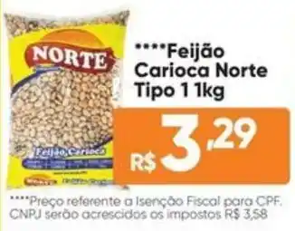 Atacado Vem Feijão Carioca Norte Tipo 1 oferta