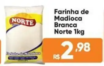 Atacado Vem Farinha de Madioca Branca Norte oferta