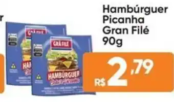 Atacado Vem Hambúrguer Picanha Gran Filé oferta