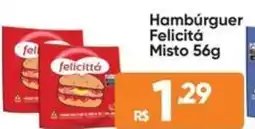 Atacado Vem Hambúrguer Felicitá Misto oferta